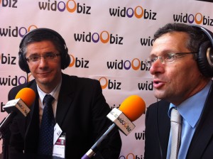 CER France Widoobiz Christian Mayoud et Bruno Maniouloux de CER France sur Widoobiz au Salon des Entrepreneurs