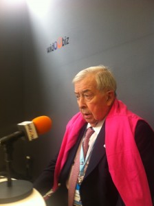 Pierre Bellon, fondateur et président de Sodexo, sur Widoobiz Radio, à l'université d'été du MEDEF Pierre Bellon, fondateur et président de Sodexo, sur Widoobiz Radio, à l'université d'été du MEDEF