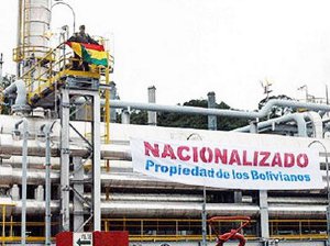 Bolivie nationalisation